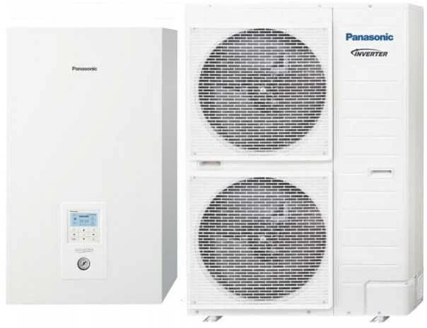 Šilumos siurblys oras-vanduo Bi-Bloc Panasonic WH-SDC12H9E8 / WH-UD12HE8 (12kW)
