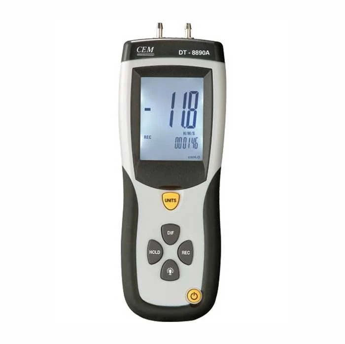Skaitmeninis manometras DT-8890A