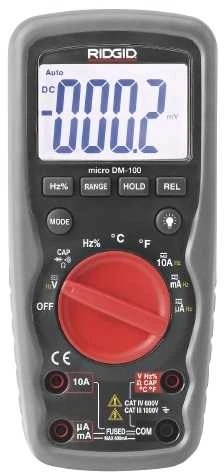 Skaitmeninis multimetras Ridgid DM-100