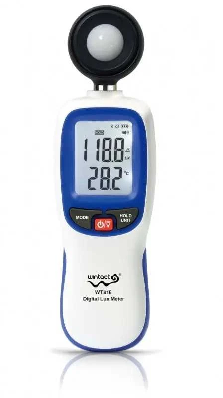 Šviesos matuoklis su Bluetooth Wintact WT81B