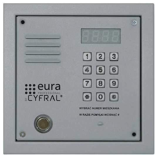 Telefonspynė CYFRAL PC-2000DE (sidabro spalvos)
