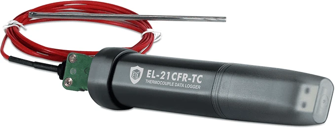 Temperatūros duomenų registratorius su USB EasyLog EL-21CFR-TC