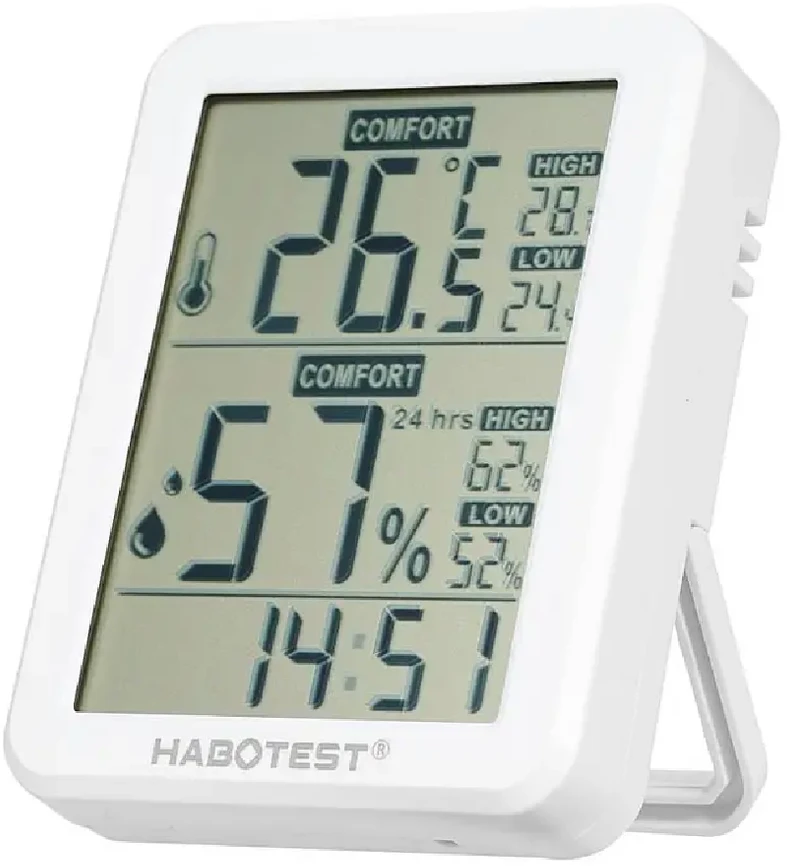 Temperatūros ir drėgmės matuoklis Habotest HT682