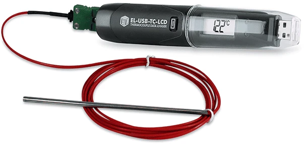 Termoporos duomenų kaupiklis EasyLog EL-USB-TC-LCD
