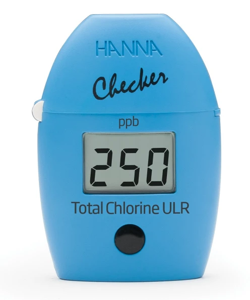 Ultra žemo diapazono bendro chloro kolorimetras HI761