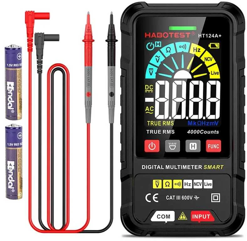 Universalus multimetras Habotest HT124A+