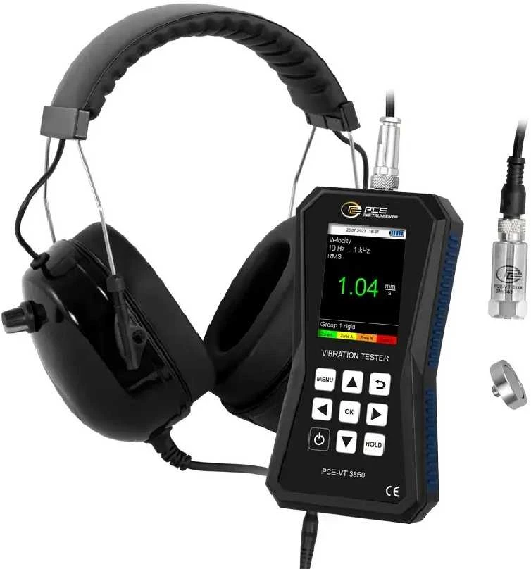 Vibracijos matuoklis PCE-VT 3850