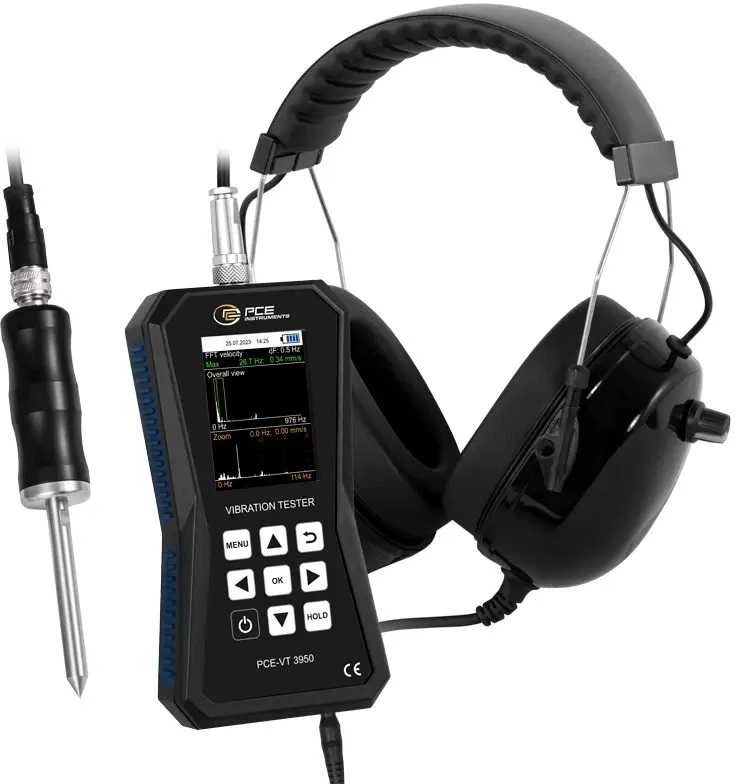 Vibracijos matuoklis PCE-VT 3950S