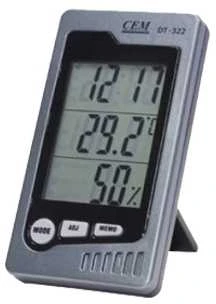 Vidaus patalpų temperatūros ir drėgmės matuoklis DT-323