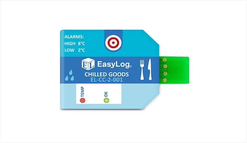 Vienkartinis atšaldytų prekių duomenų kaupiklis EasyLog EL-CC-2-001 PK10