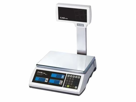 Virtuvinės svarstyklės Elektroninės svarstyklės CAS ER PLUS -CU 15 kg