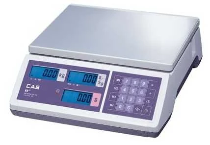 Virtuvinės svarstyklės Elektroninės svarstyklės CAS ER JR CB 15 kg