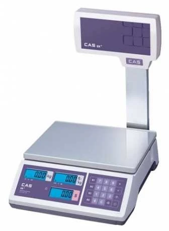 Virtuvinės svarstyklės Elektroninės svarstyklės CAS ER JR CBU 15 kg