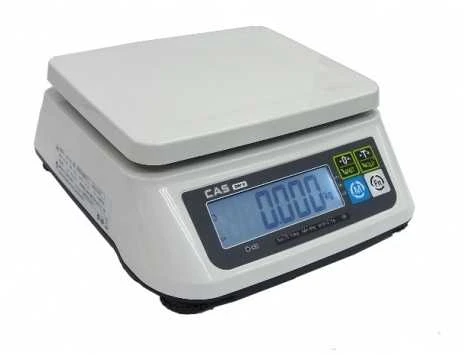 Virtuvinės svarstyklės Elektroninės svarstyklės CAS SW II - SD 30 kg