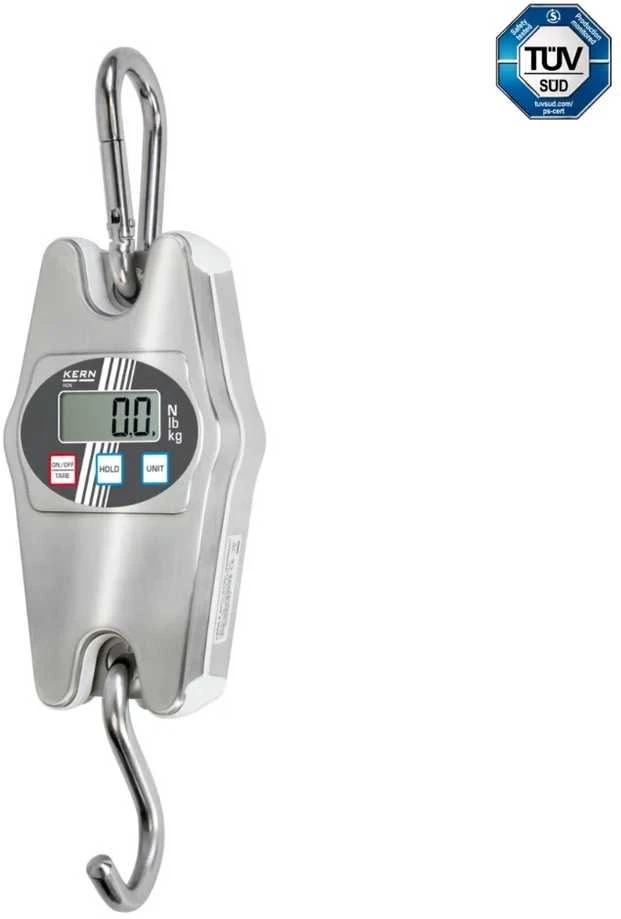 Virtuvinės svarstyklės Pakabinamos svarstyklės KERN HCN 200K500IP