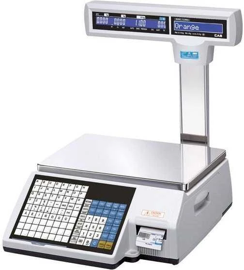 Virtuvinės svarstyklės Svarstyklės su etiketės spausdinimu CAS CL5000J P 30 kg