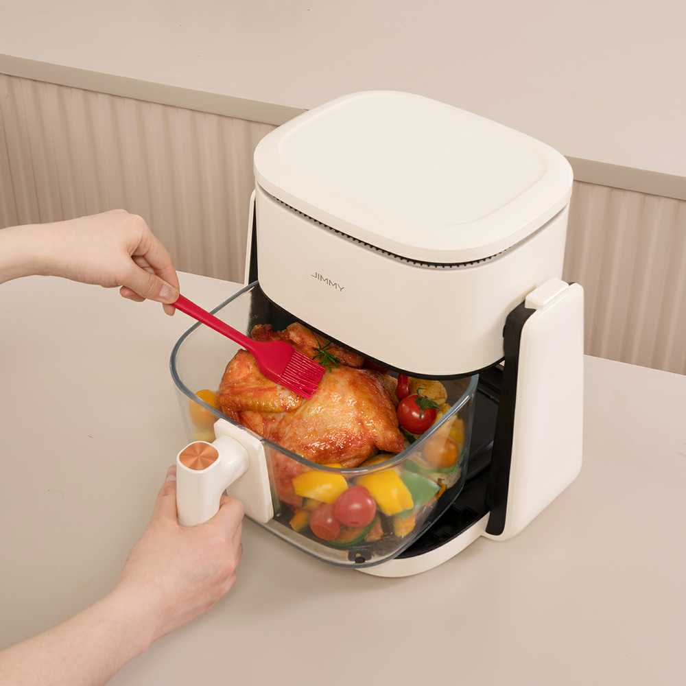 Karšto oro gruzdintuvė Jimmy AF3 + keptuvė | 1100 W | 4 L + 1 L