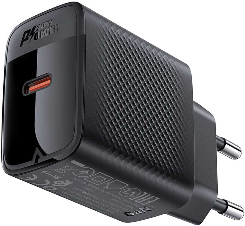 Acefast A82 GaN USB-C PD 20W - juoda