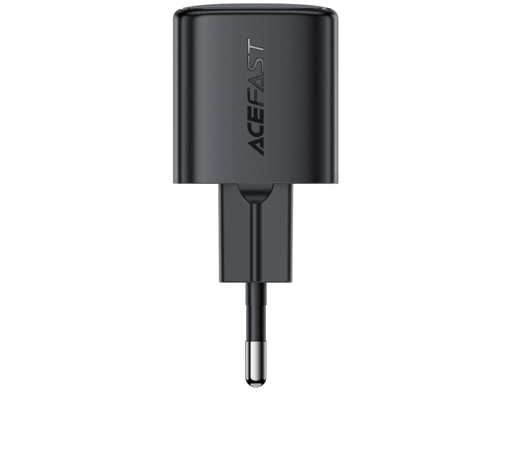 Acefast A117 GaN PD 20W USB-C sieninis įkroviklis - Juodas