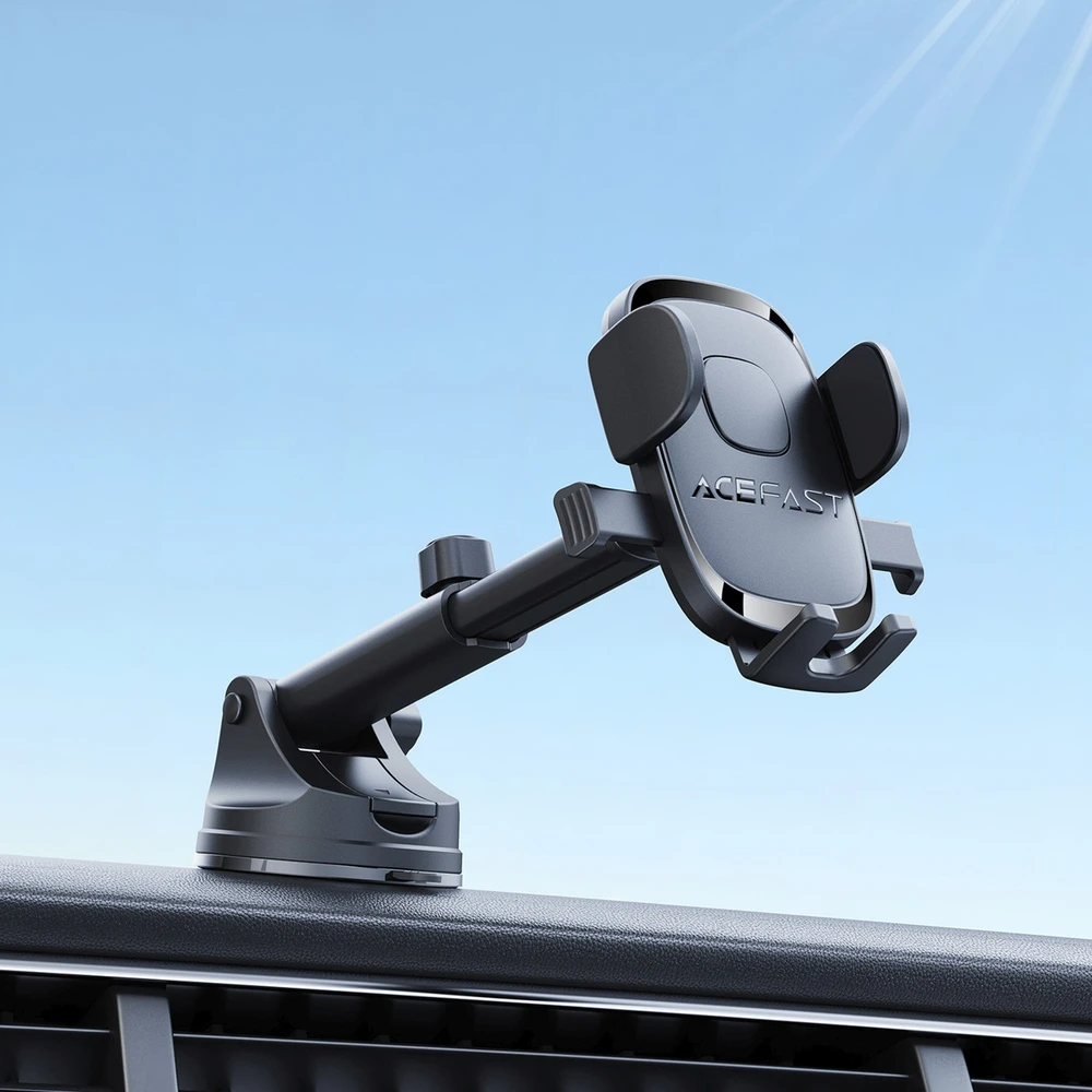 Automobilinis telefono laikiklis Acefast D57 (dashboard) juodas
