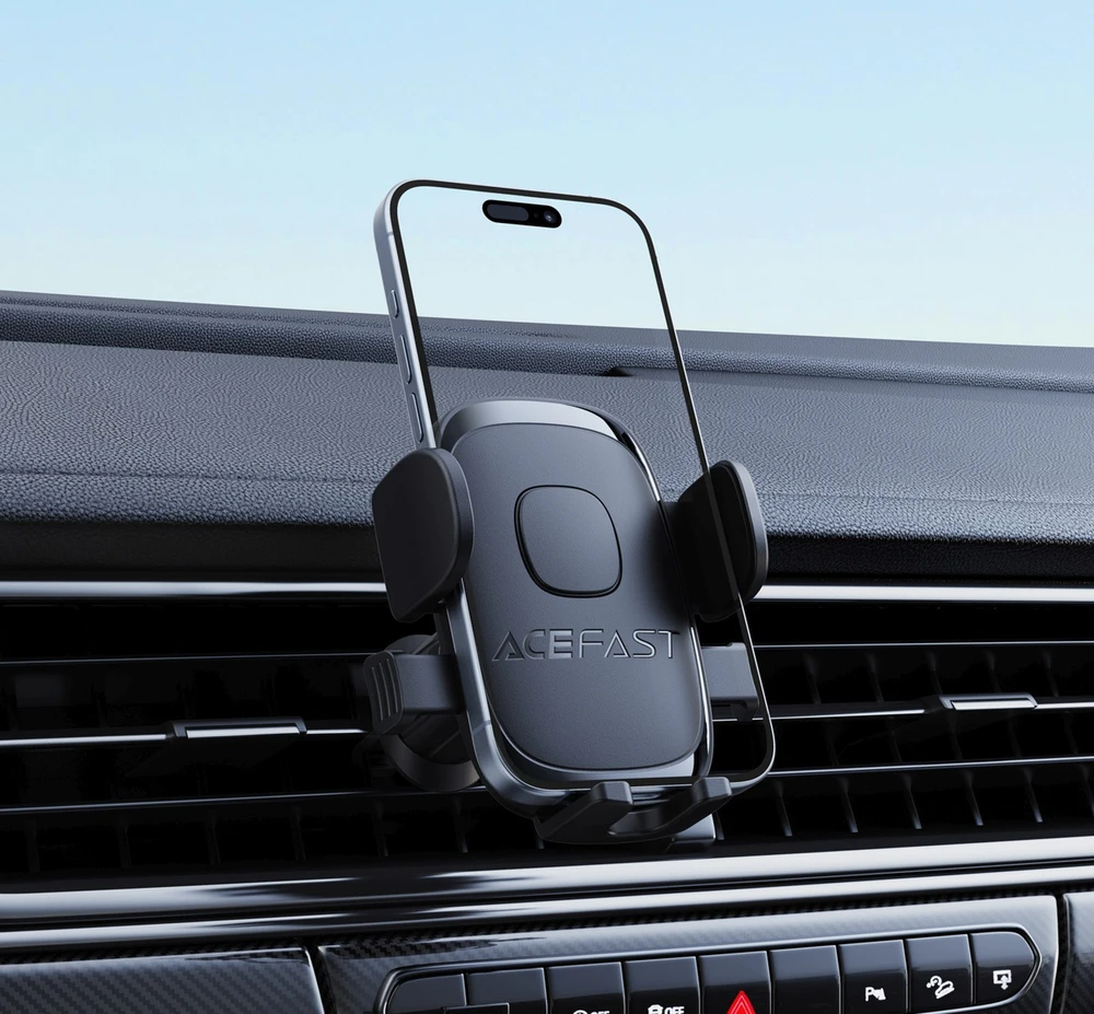 Automobilinis telefono laikiklis Acefast D56 (air vent) juodas