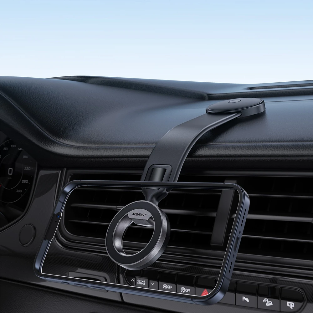 Acefast D36 Magnetic Dashboard Mount - Juodas
