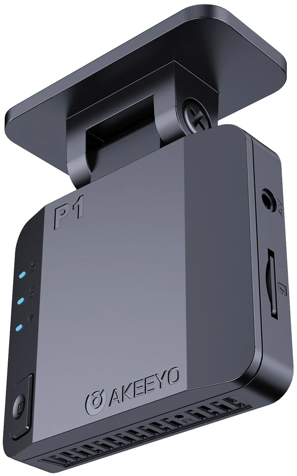 AKEEYO P1 car camera video recorder FullHD 30fps - juodas