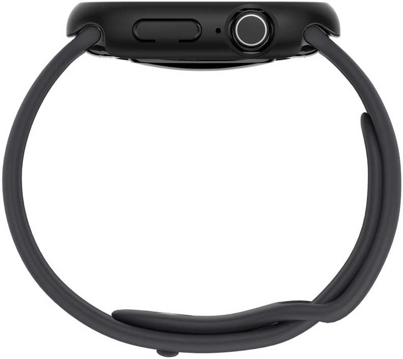AmazingThing Minimal Protective dėklas skirtas Apple Watch Series 11 46mm – Juodas