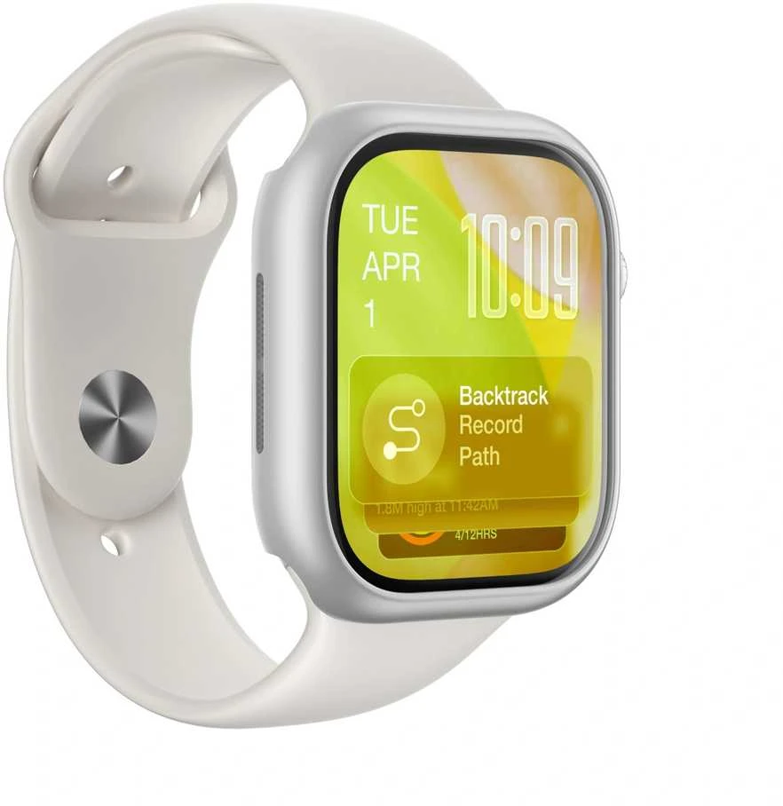 „AmazingThing Minimal“ apsauginis dėklas skirtas „Apple Watch Series 11 42mm“ – skaidrus