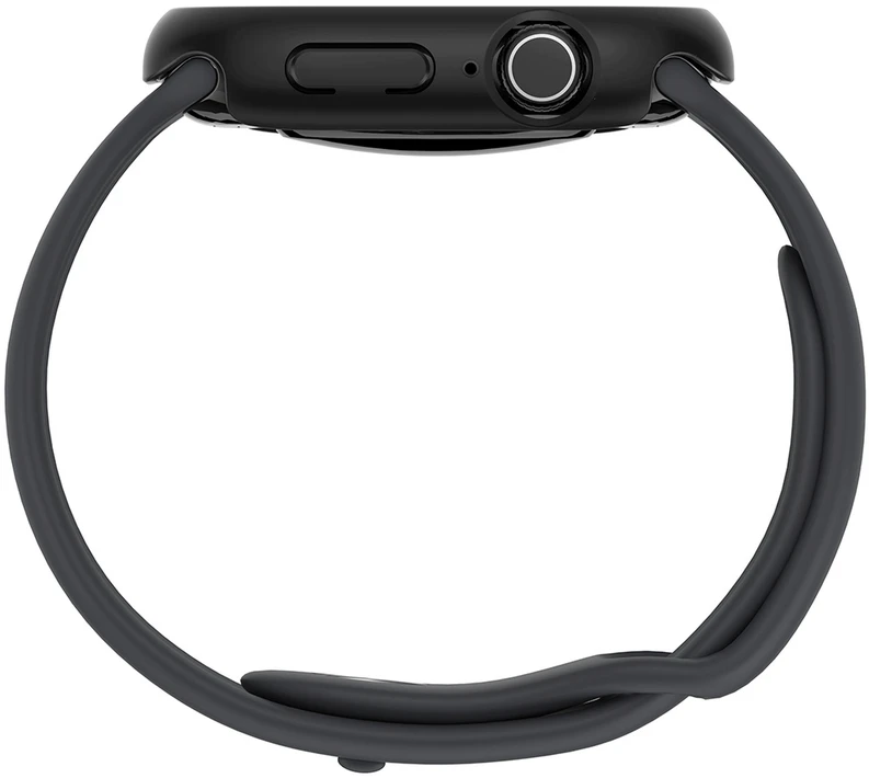 AmazingThing Minimal dėklas skirta Apple Watch 46mm – juodos spalvos