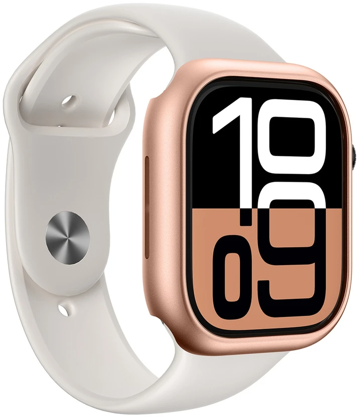 „AmazingThing“ minimalaus dizaino dėklas, skirtas „Apple Watch 46 mm“ – rožinio aukso spalvos