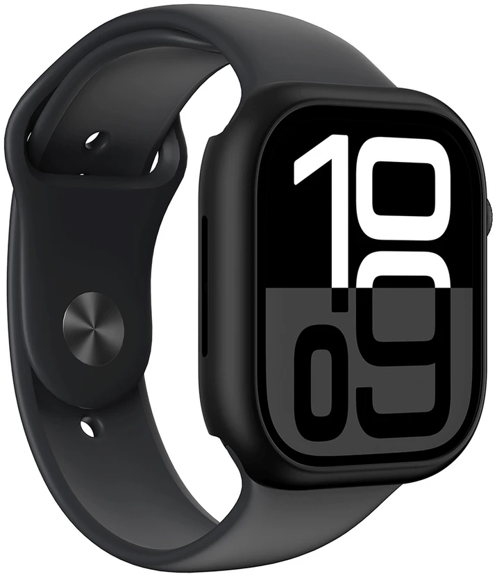 AmazingThing Minimal dėklas skirta Apple Watch 46mm – juodos spalvos