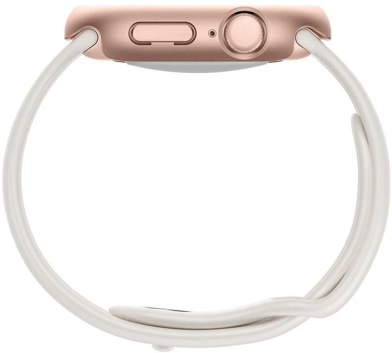 „AmazingThing“ minimalaus dizaino dėklas, skirtas „Apple Watch 46 mm“ – rožinio aukso spalvos