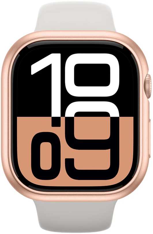 „AmazingThing“ minimalaus dizaino dėklas, skirtas „Apple Watch 46 mm“ – rožinio aukso spalvos