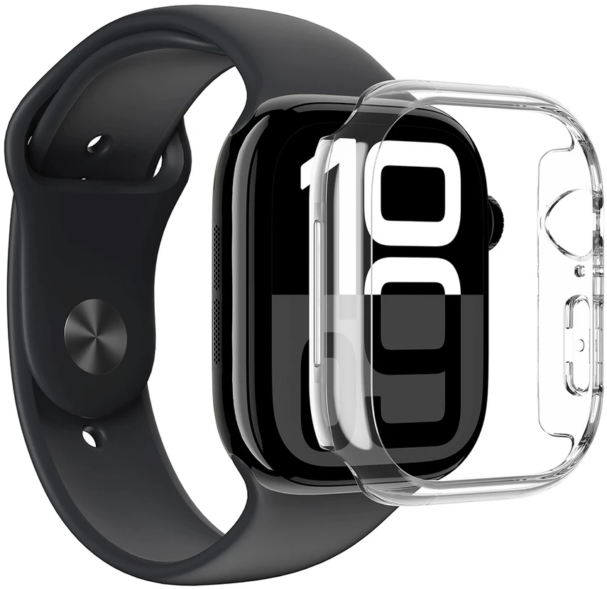 AmazingThing Minimal dėklas skirta Apple Watch 42mm – skaidrus