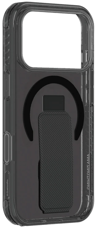 AmazingThing Titan Pro Holder dėklas skirtas Apple iPhone 17 Pro Max suderinamas su MagSafe – juodos spalvos