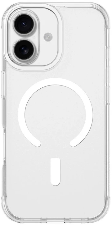 AmazingThing Titan Pro dėklas skirtas Apple iPhone 17 suderinamas su MagSafe – skaidrus