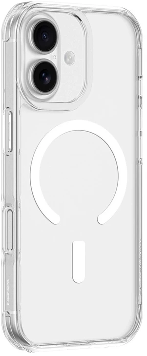 AmazingThing Titan Pro dėklas skirtas Apple iPhone 17 suderinamas su MagSafe – skaidrus