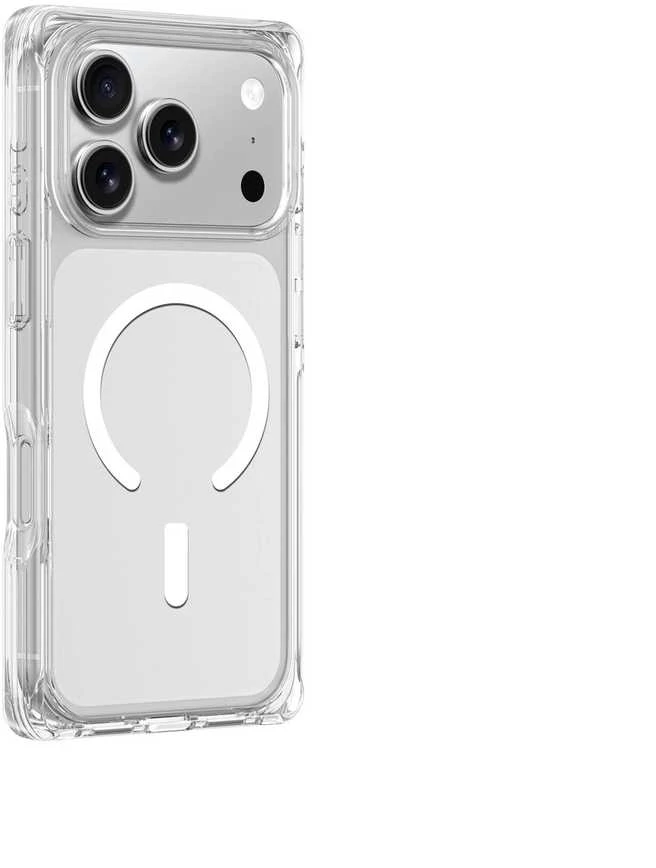 AmazingThing Omni dėklas skirtas Apple iPhone 17 Pro Max suderinamas su MagSafe – skaidrus
