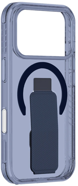 AmazingThing Titan Pro Holder dėklas skirtas Apple iPhone 17 Pro Max suderinamas su MagSafe – mėlynos spalvos