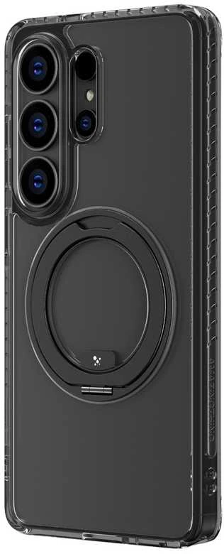 AmazingThing Titan Pro MagSpin Drop Proof dėklas skirtas Samsung S26 Ultra Compatible with MagSafe – juodos spalvos