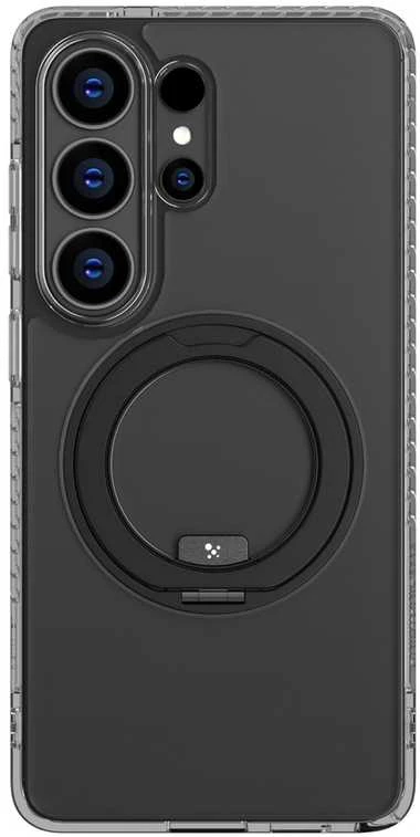 AmazingThing Titan Pro MagSpin Drop Proof dėklas skirtas Samsung S26 Ultra Compatible with MagSafe – juodos spalvos