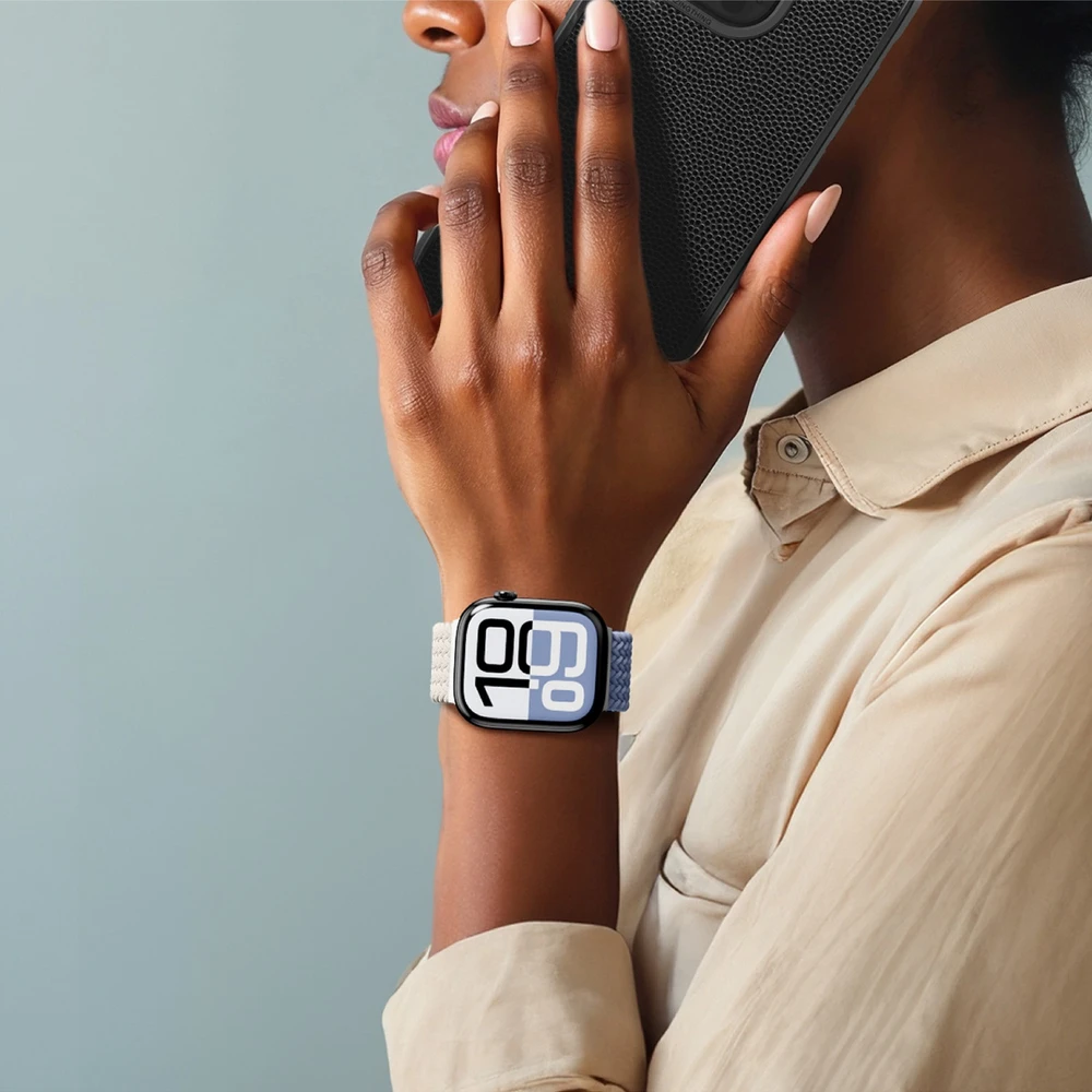 AmazingThing Blend Band Apple Watch 42mm 2 vnt. – Space mėlynos spalvos / Space mėlynos spalvos