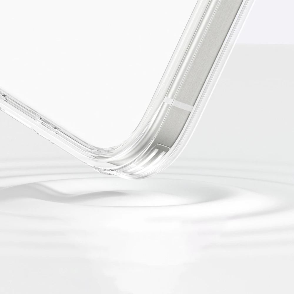 AmazingThing Minimal dėklas skirtas Apple iPhone 16 Plus silikoninis dėklas – skaidrus