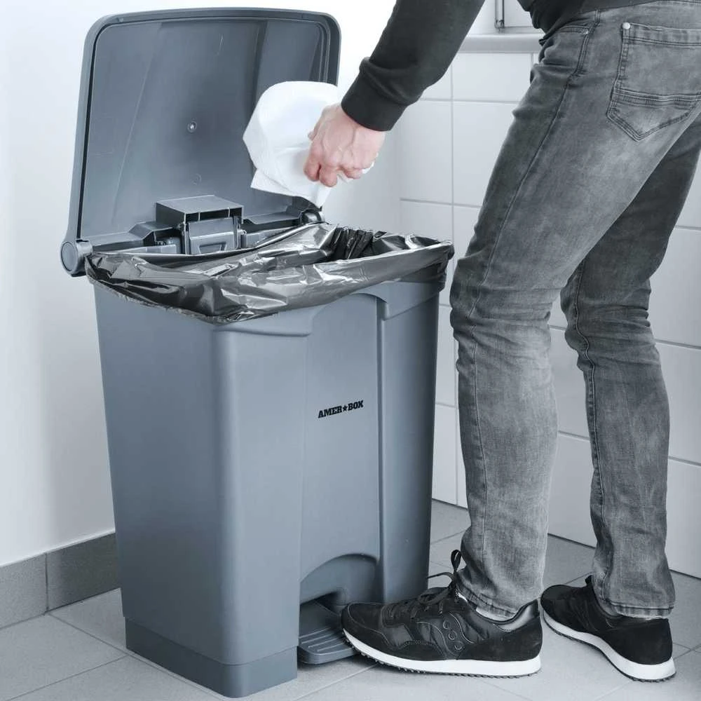 Amer Box Šiukšlių konteineris su pedalu, 68L