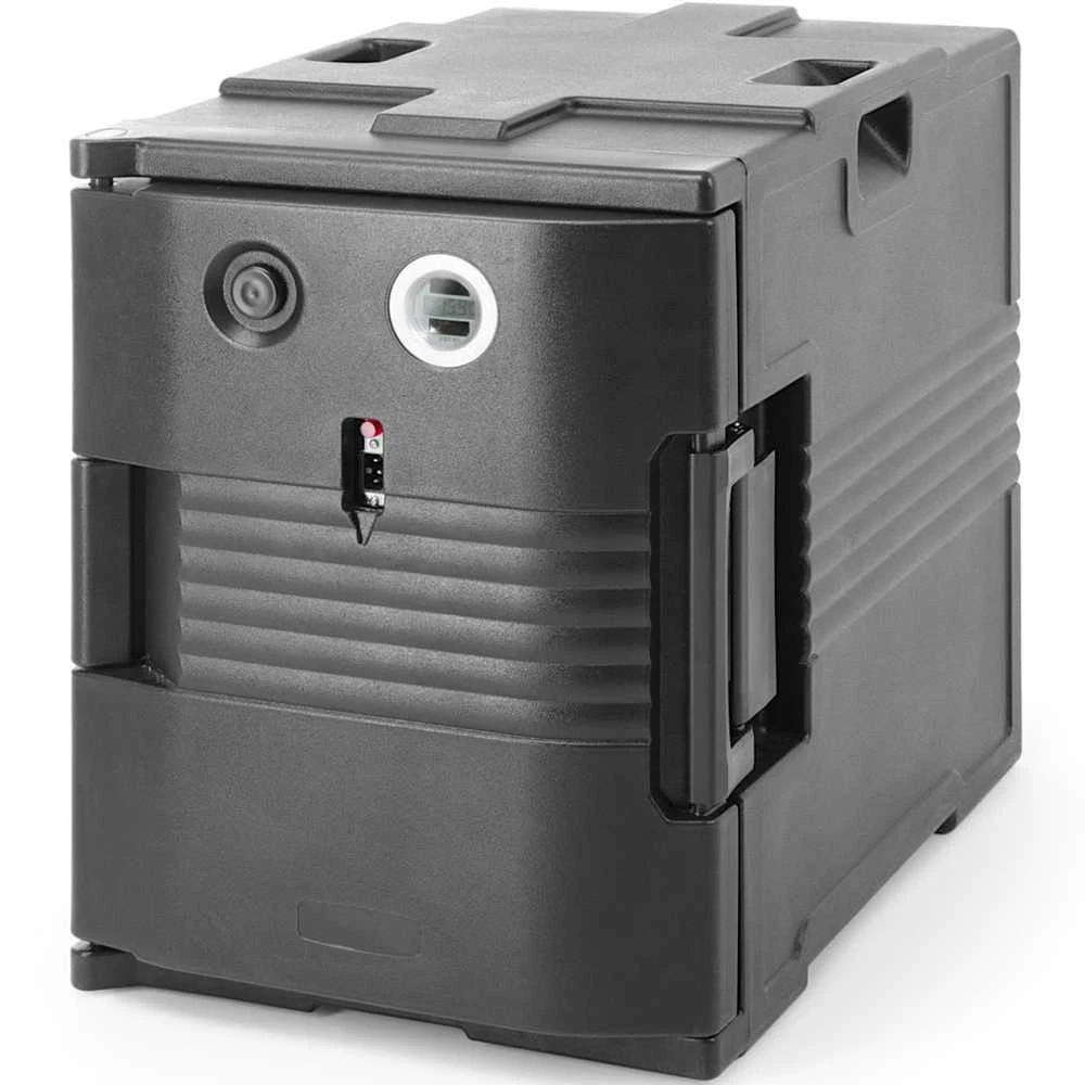 „Amer Box“ termiškai izoliuotas maisto konteineris su šildymu GN 1/1 konteineriams, 200 W