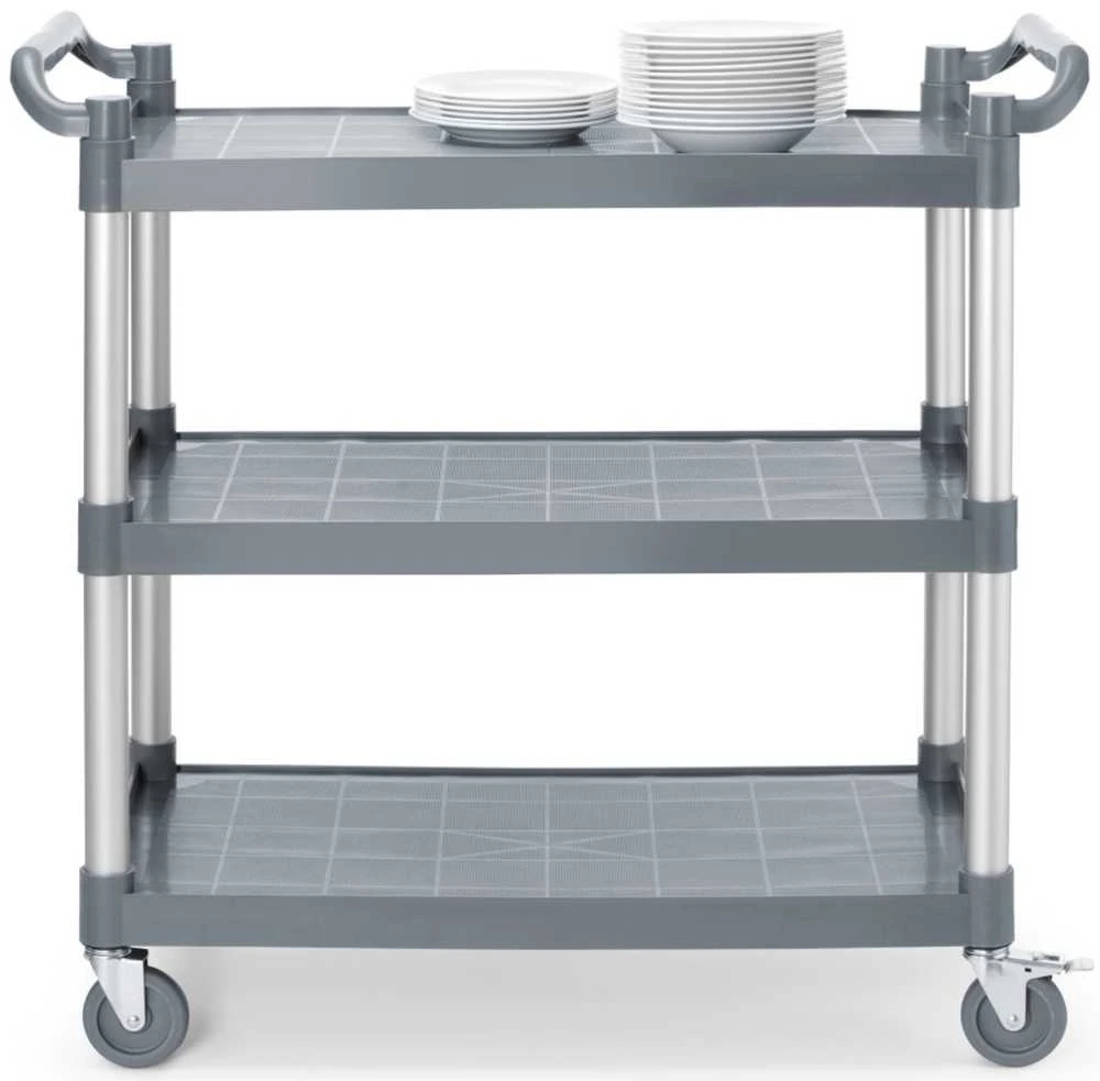 Amer Box Padavėjo aptarnavimo vežimėlis iki 150 kg, 3 lentynų, 842x486 mm