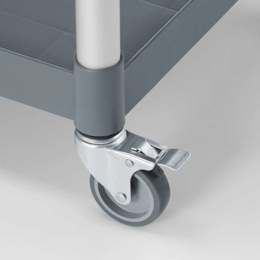 Amer Box Padavėjo aptarnavimo vežimėlis su šoninėmis panelėmis iki 150 kg, 3 lentynų, 842x486 mm