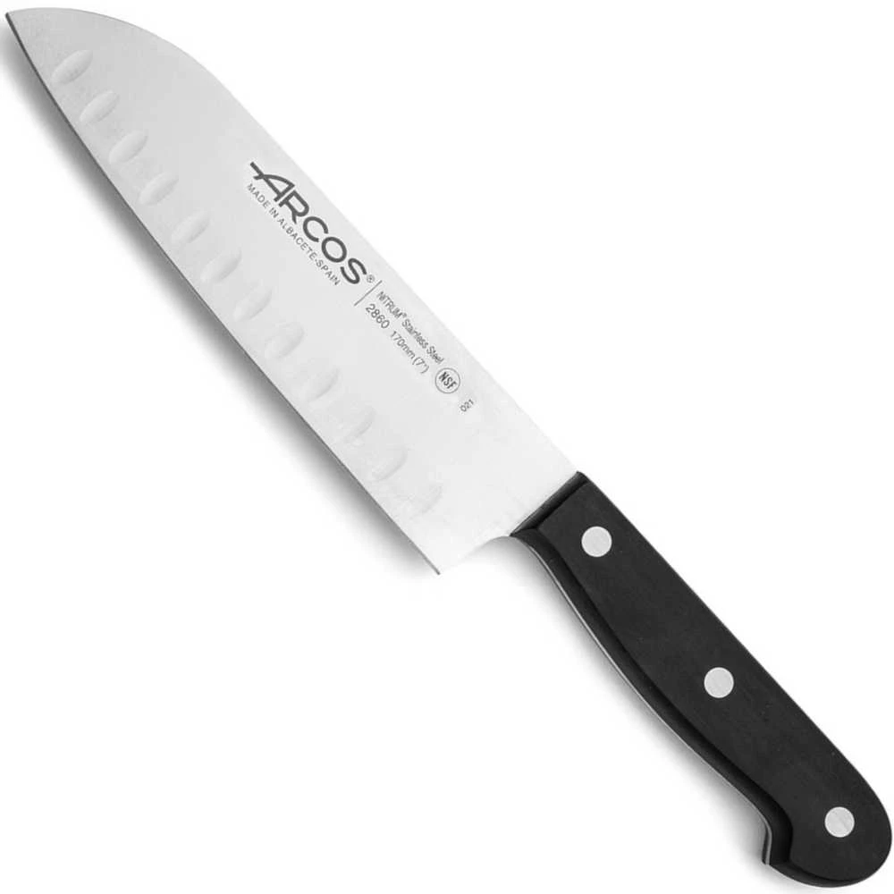 Trixie Arcos Santoku peilis su rutuliniu šlifuokliu UNIVERSALUS, ilgis 170/290 mm