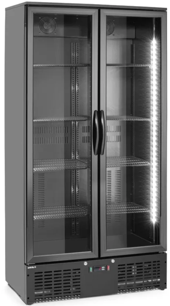 Arktic Baro šaldytuvas, 2 durų, 8 lentynos, LED, 384 l, 365 W